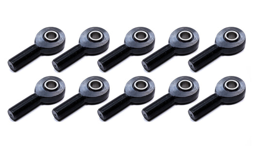 Ti22 Performance TIP8250-10 Rod End Alum RH Male Blk 1/2ID x 5/8 Thread 10pk