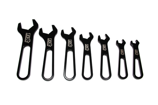 Ti22 Performance TIP8530 AN Wrench Set Aluminum -3 Through -16 Black