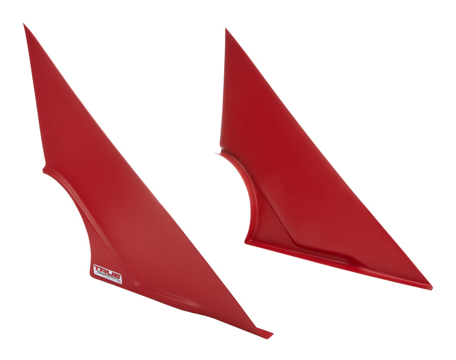 True Performance & Fabrication TPFDTR1202 Fenders Mini-Wedge Pair Red