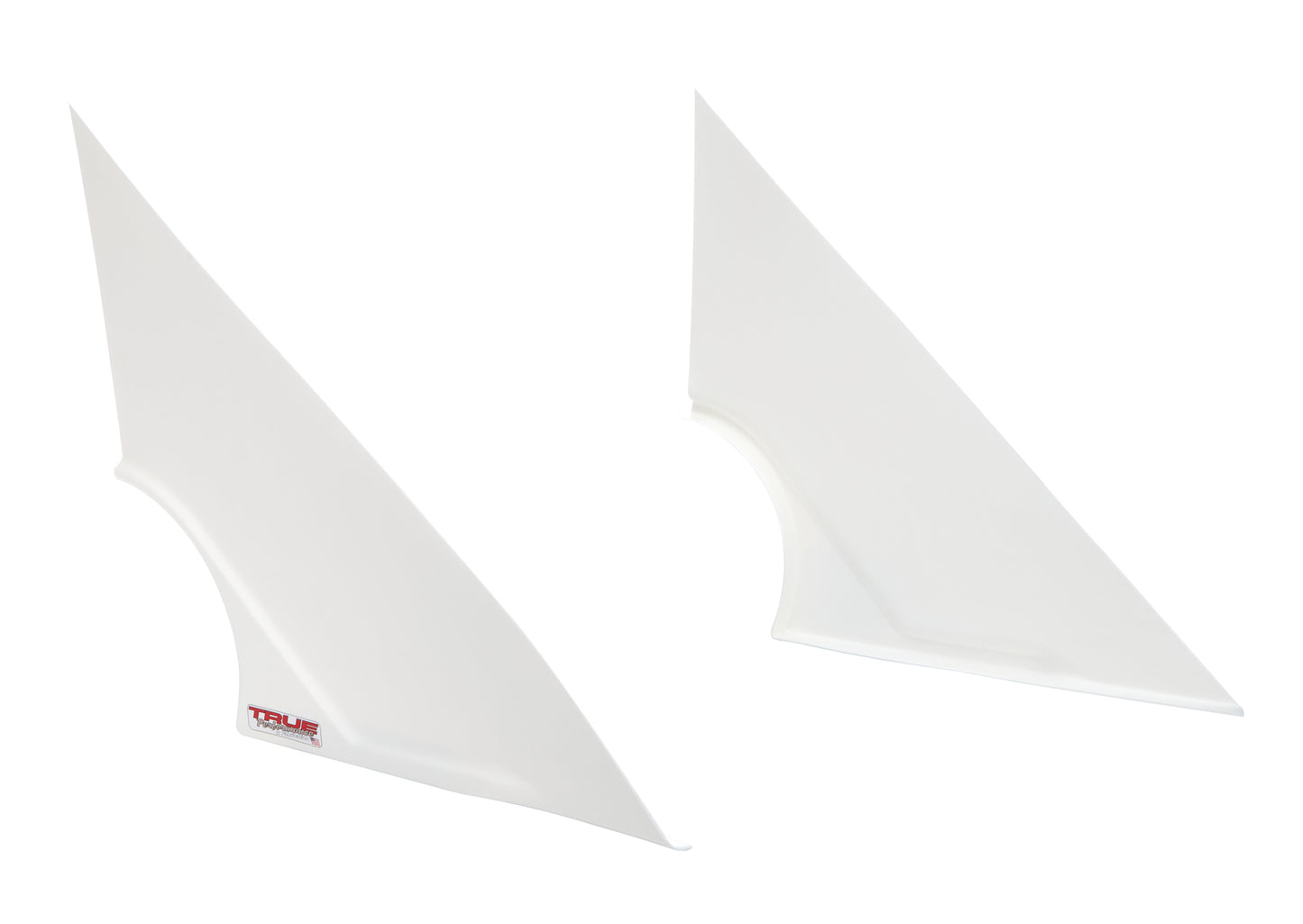 True Performance & Fabrication TPFDTR1203 Fenders Mini-Wedge Pair White