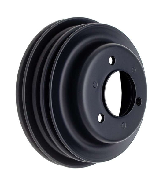 Trans-dapt TRA8624 BBC LWP Crankshaft Pulley 3 Groove Black