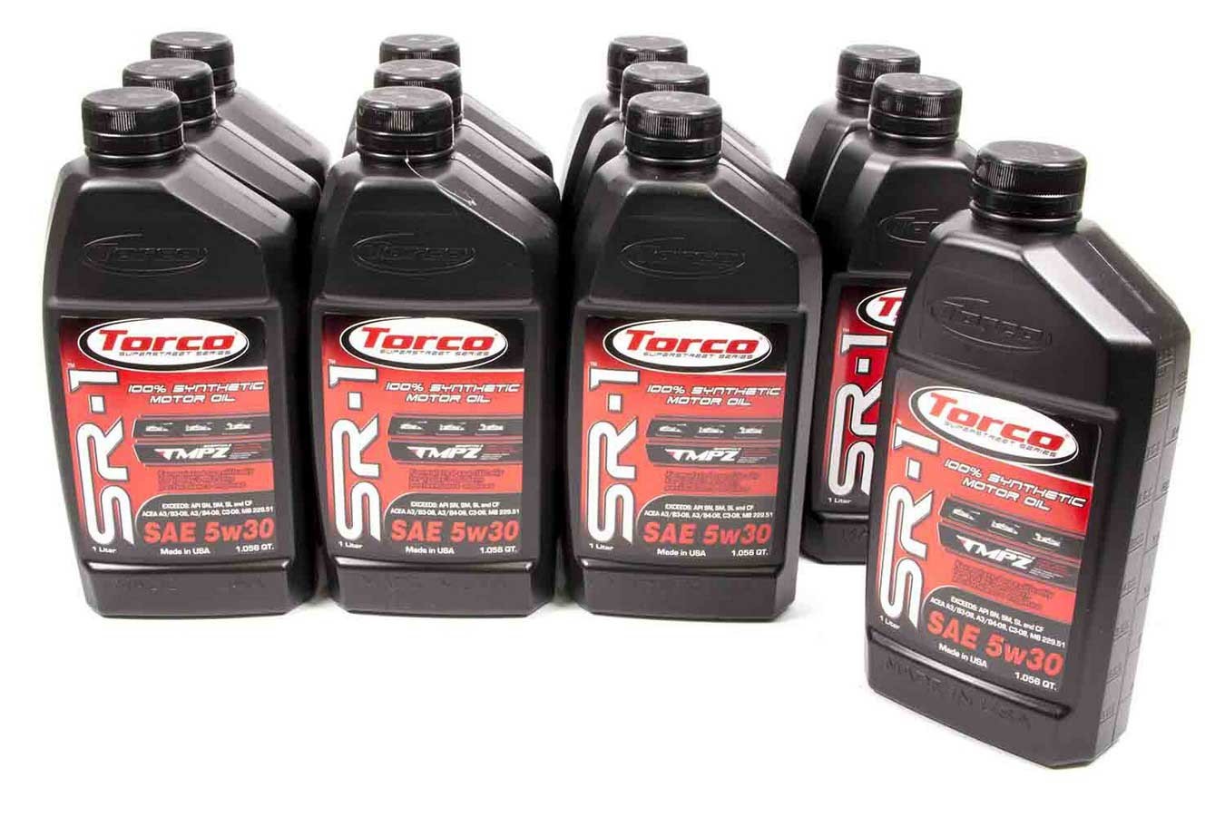 Torco TRCA160530C SR-1 Synthetic Oil 5w30 Case/12
