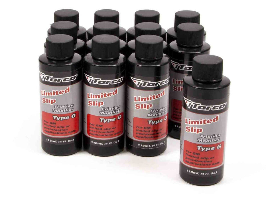 Torco TRCAFM0010J GM Limited Slip Additive Type G Case/12-4oz