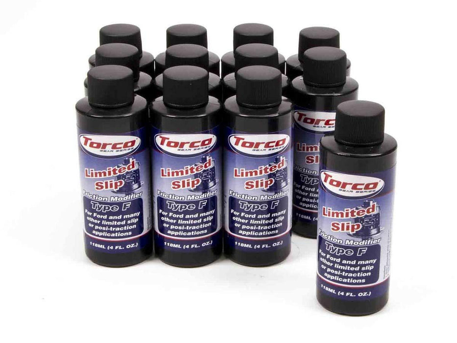 Torco TRCAFM0050J Ford Limited Slip Addi- tive Type F Case/12-4oz
