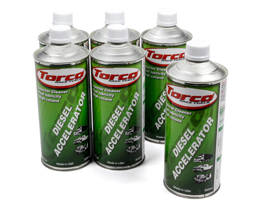 Torco TRCF500020T Diesel Accelerator Case 6 x 32oz Can