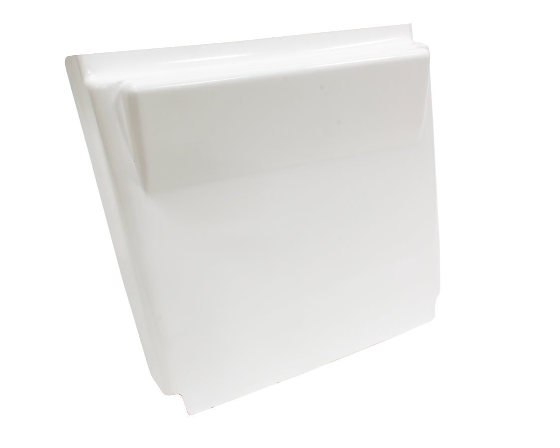 Triple X Race Components TXRMID-BW-5448 Midget Dash Inside The Rail White