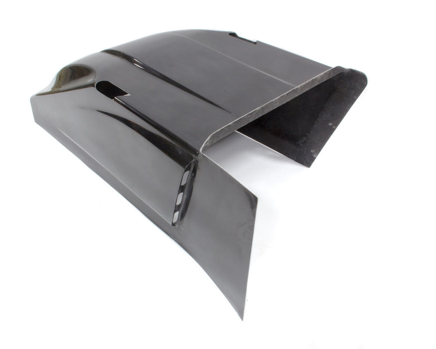Triple X Race Components TXRSC-BW-0051-BLK Dual Duct Cool Air Hood Black Sprint Car