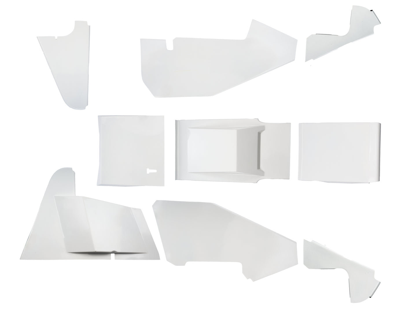 Triple X Race Components TXRSC-BW-K5570 5-Series Sprint Car Body Complete White