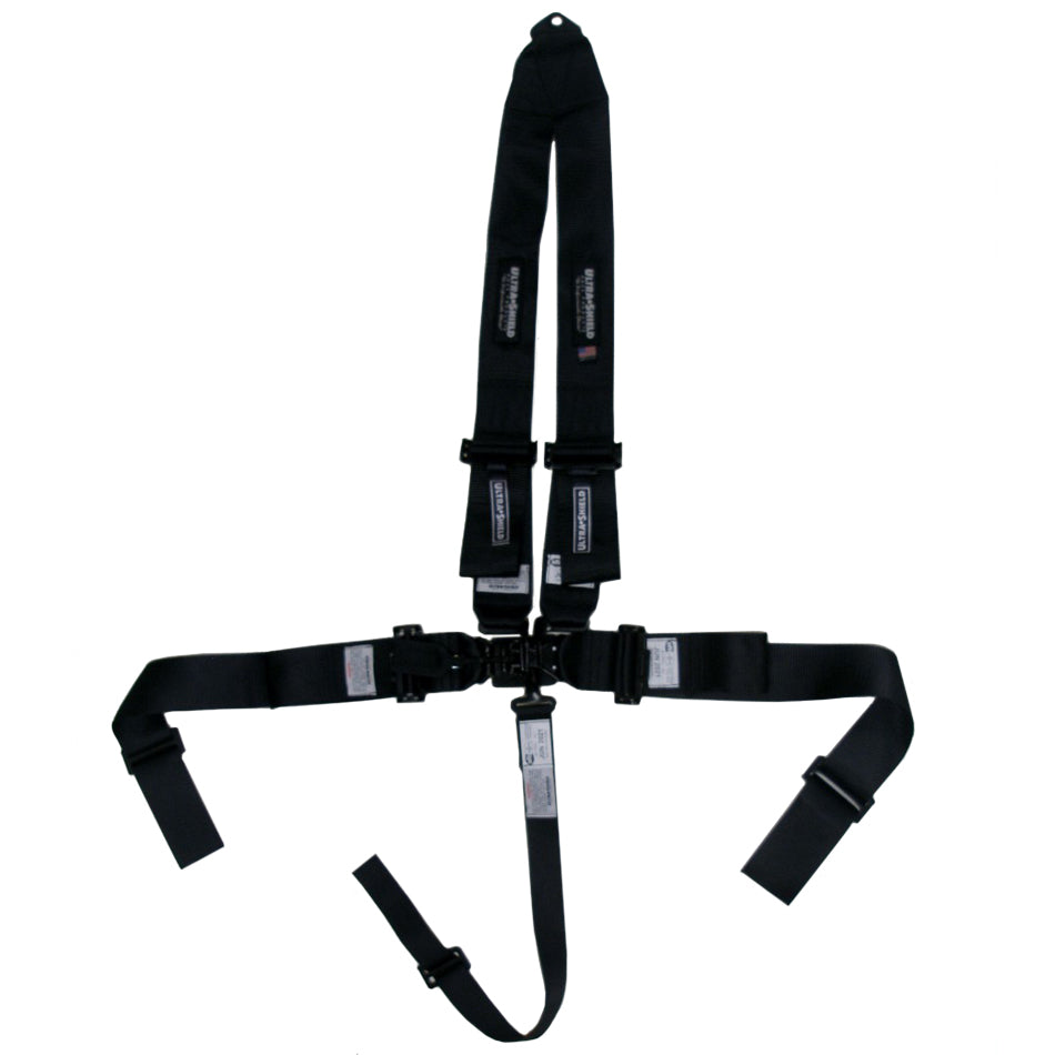 Ultra Shield ULTHB22031V Harness 5pt Black V- Shoulder Pull-Down