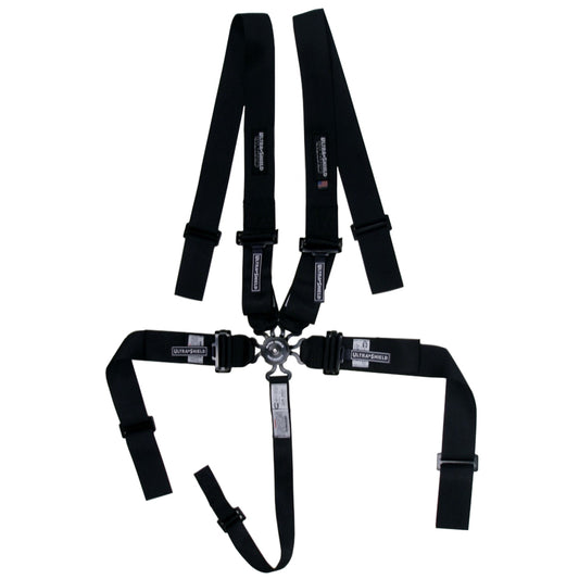 Ultra Shield ULTHB22411 Harness Camlock 5pt Blk Indiv Shoulder 3in P/D