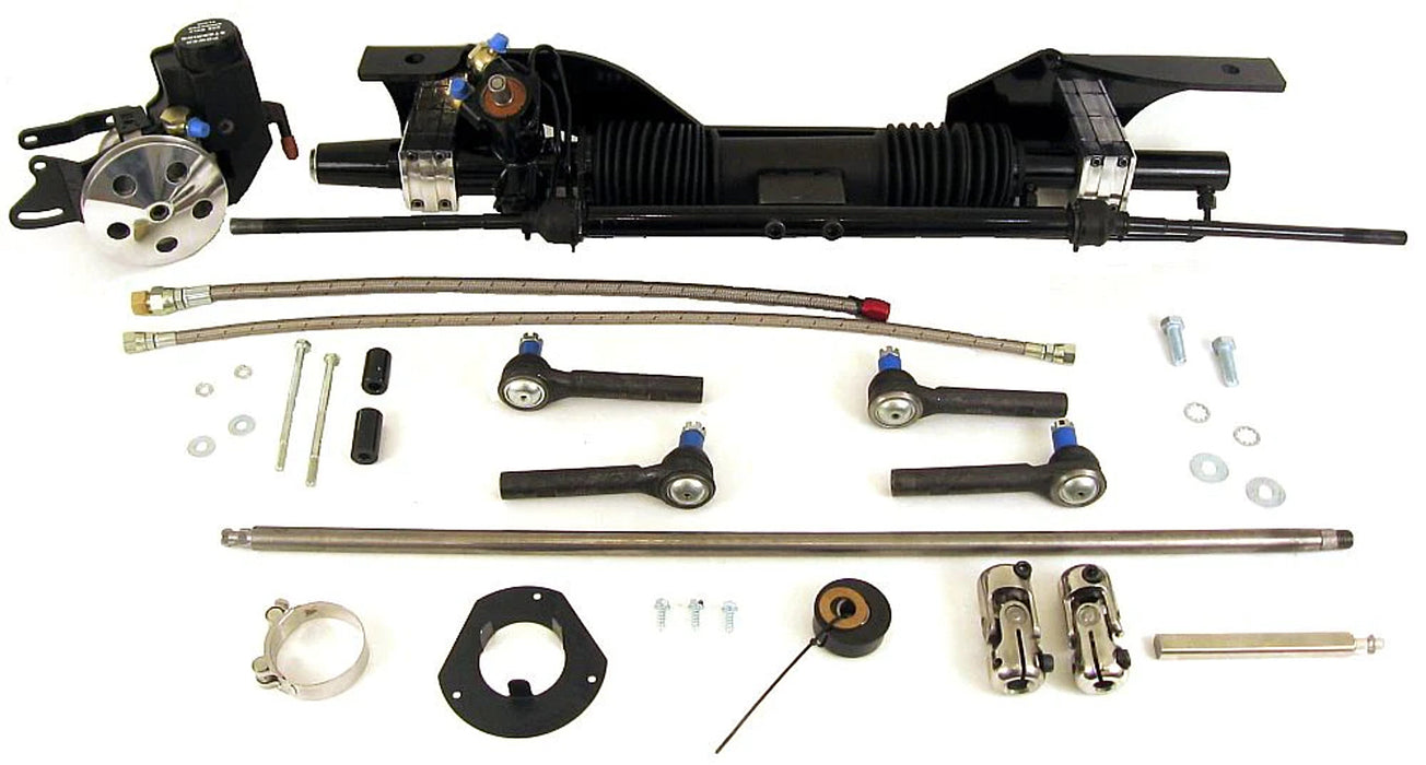 Unisteer Perf Products UNI8010820-01 Power Rack & Pinion - Early '67 Mustang