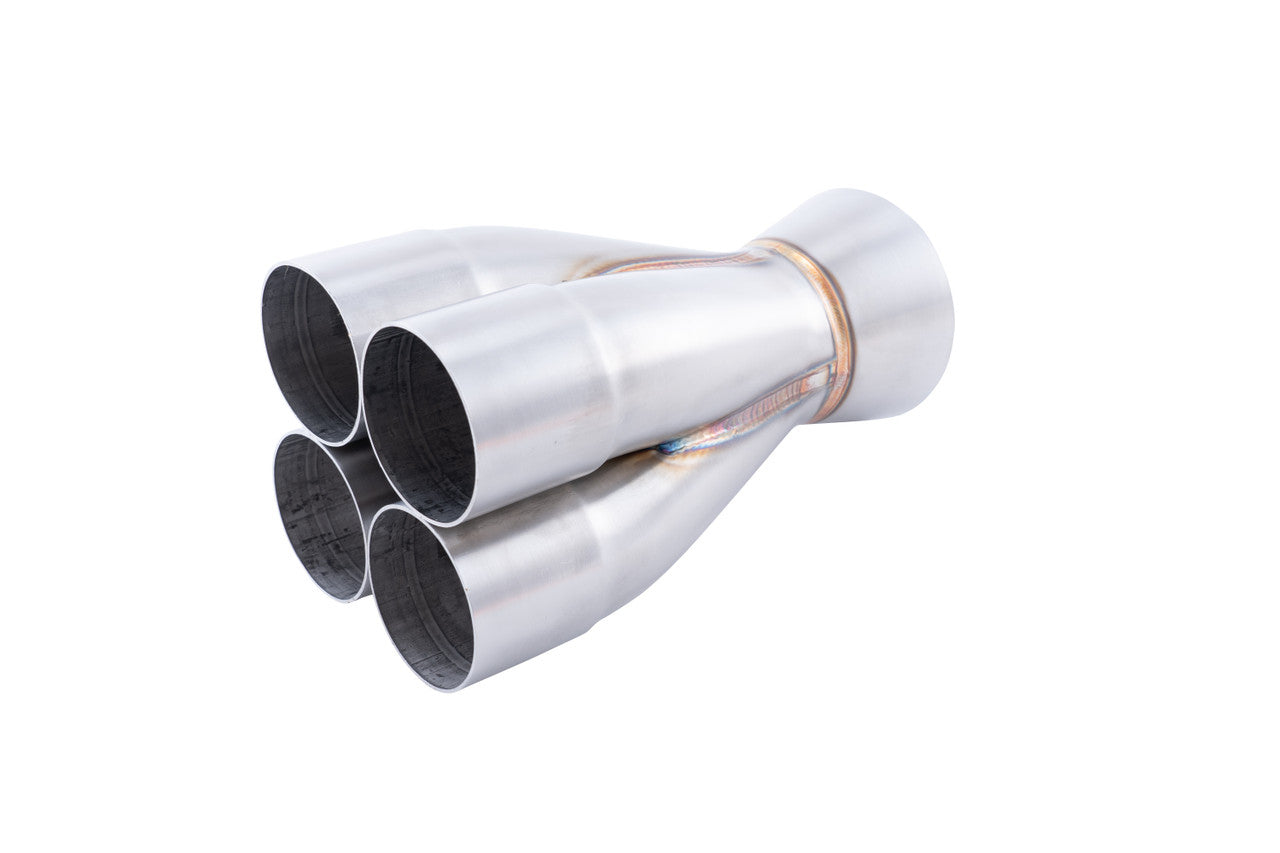 Vibrant Performance VIB10321 4-1 Merge Collector 2.375in Inlet ID 4in Out