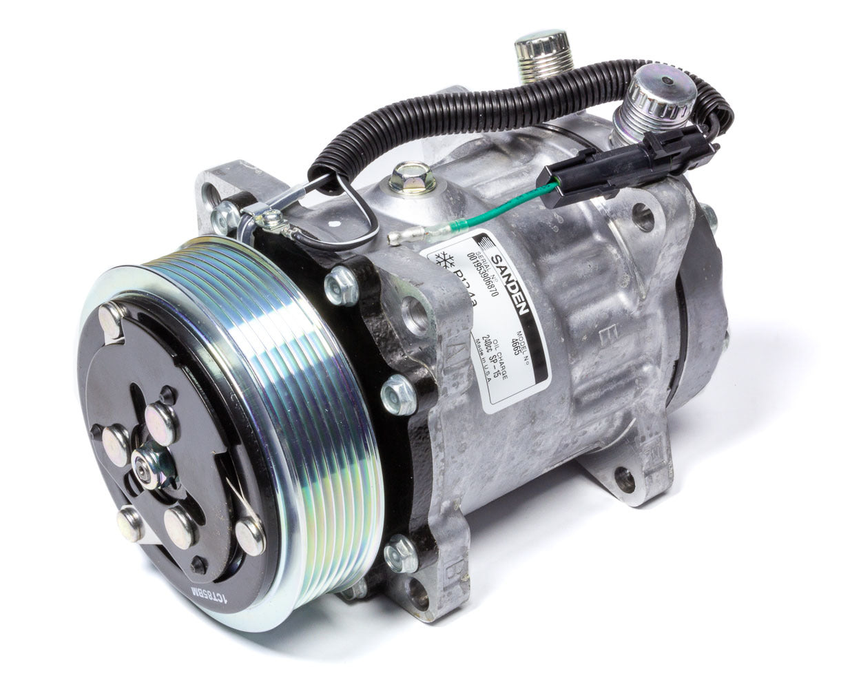 Vintage Air VIN04709-VMA Sanden 709 Compressor Serpentine Pulley 134a