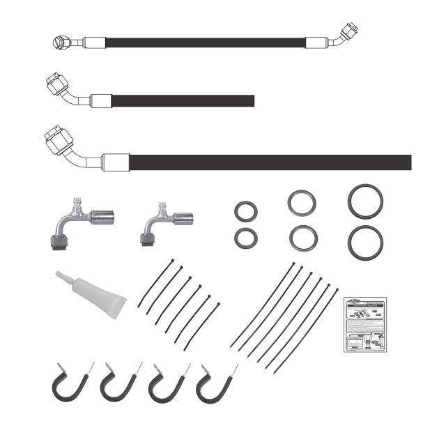 Vintage Air VIN521291 Modified Hose Kit 67-68 Camaro/Firebird