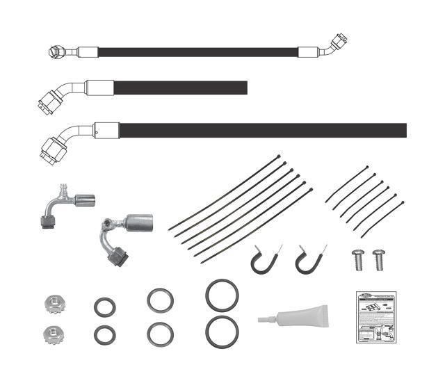 Vintage Air VIN521293 Modified Hose Kit 1969 Camaro