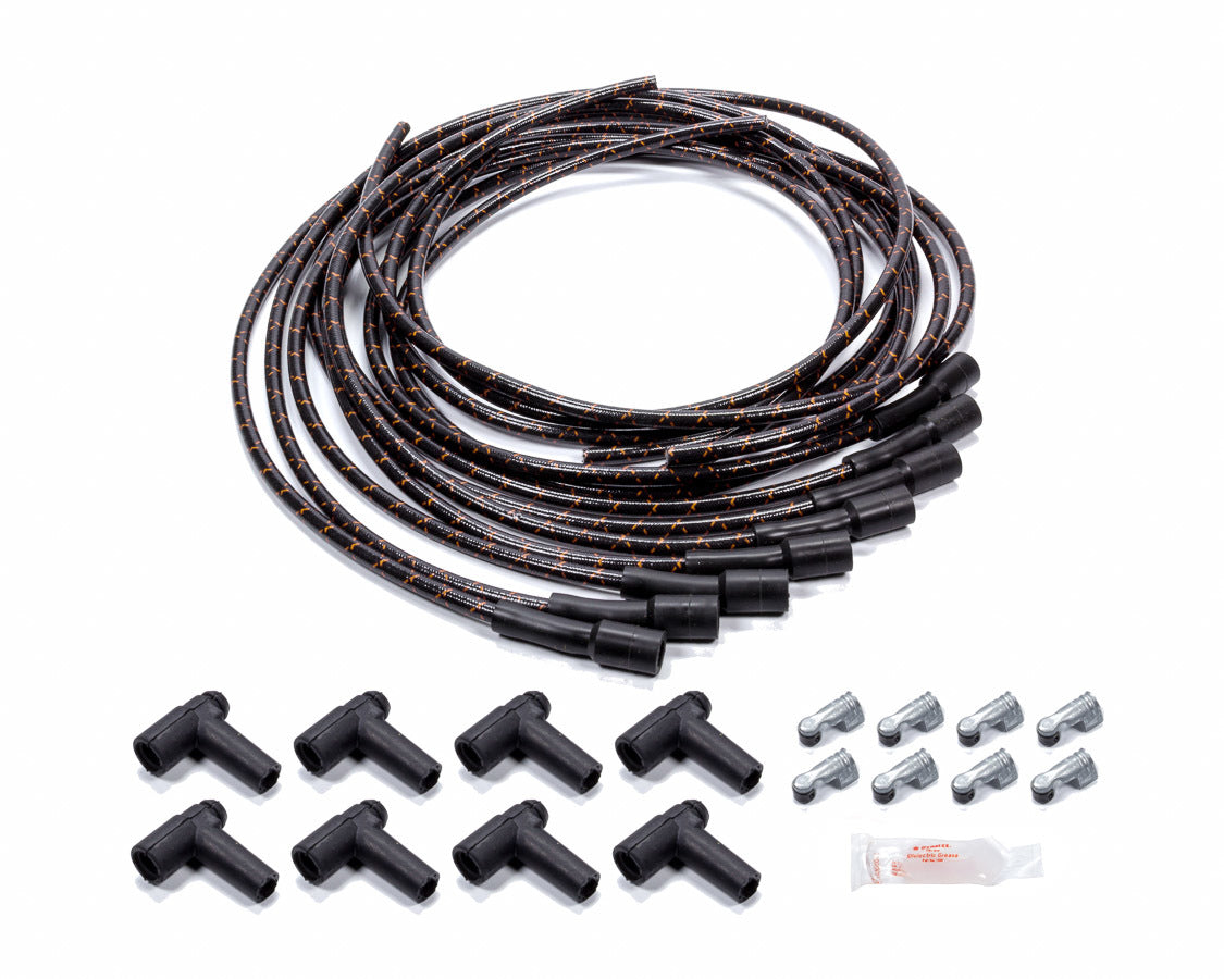 Vintage Wires VNW4001100100-2 Ignition Cable Set Unive rsal 180deg Plug HEI