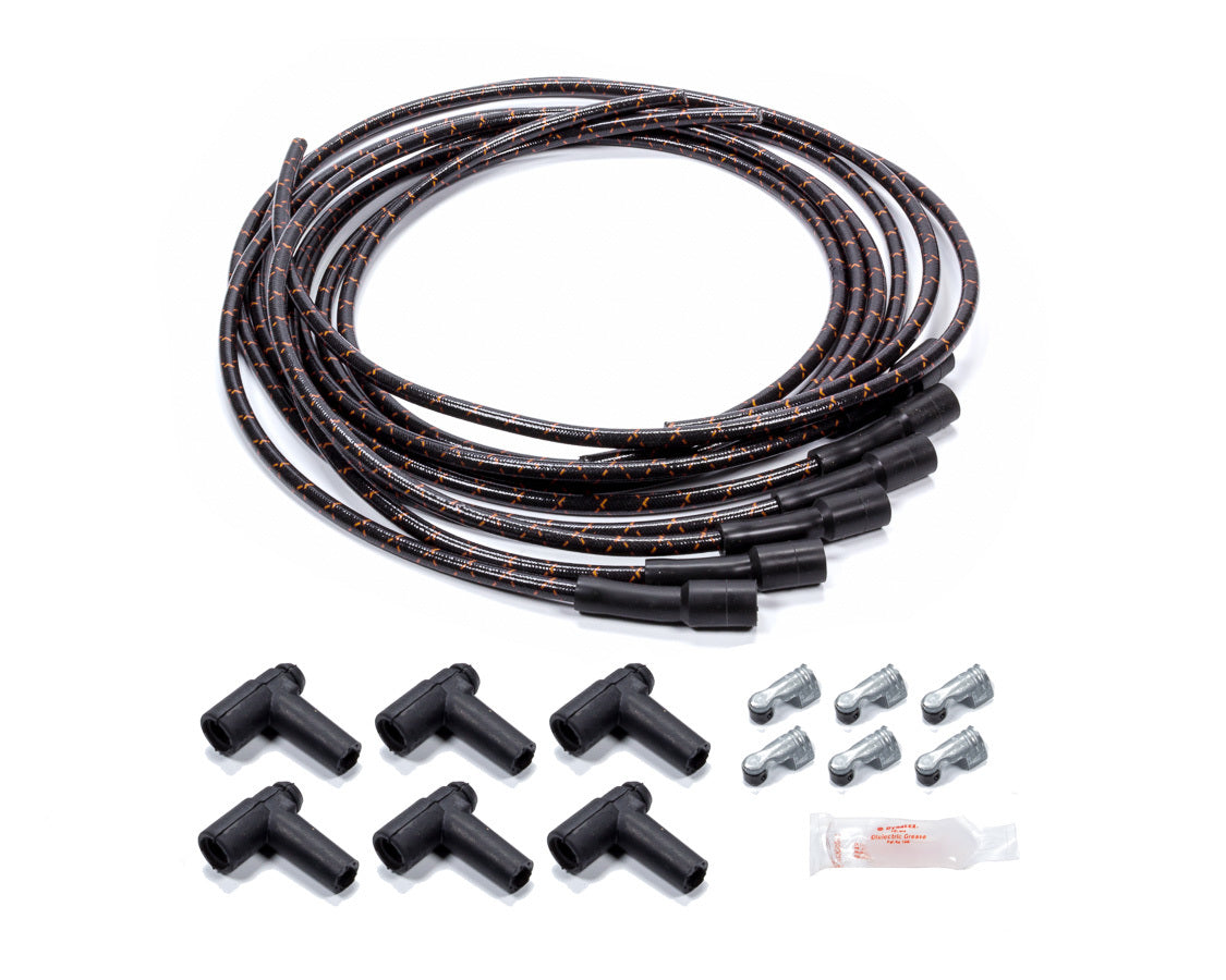 Vintage Wires VNW4001166100-2 Ignition Cable Set Unive rsal 180deg Plug HEI