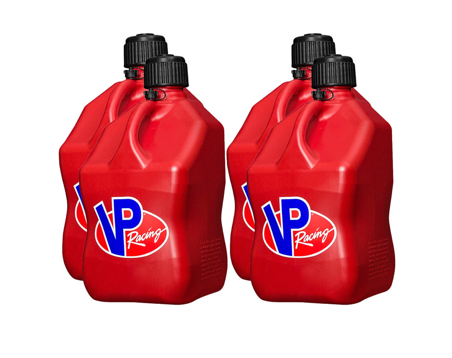 Vp Racing VPF3512-CA-CASE Motorsports Jug 5.5 Gal Red Square (Case 4)