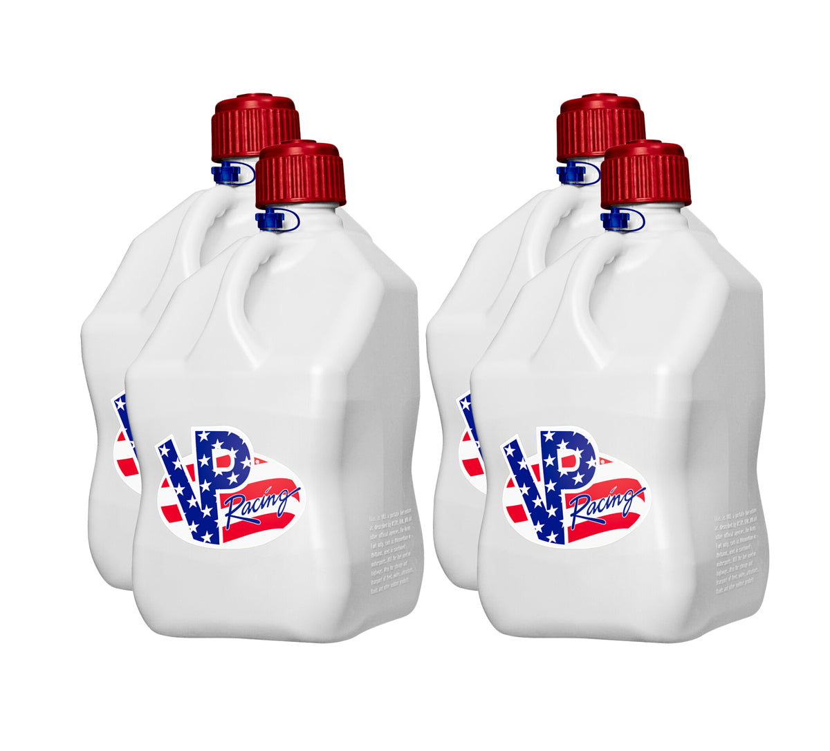 Vp Racing VPF35221-CA-CASE Motorsports Jug 5.5 Gal Patriotic Sq. (Case 4)