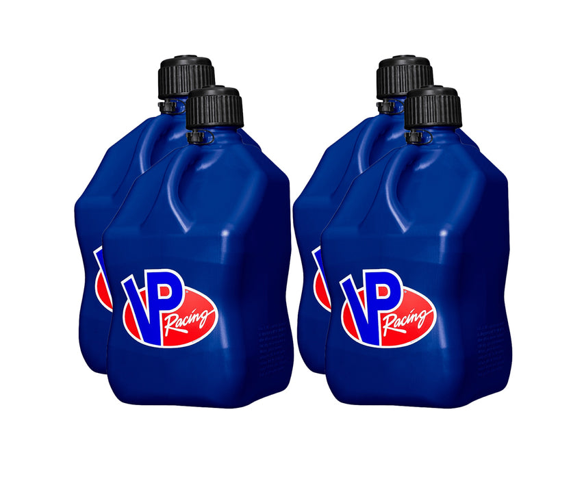 Vp Racing VPF3532-CA-CASE Motorsports Jug 5.5 Gal Blue Square (Case 4)