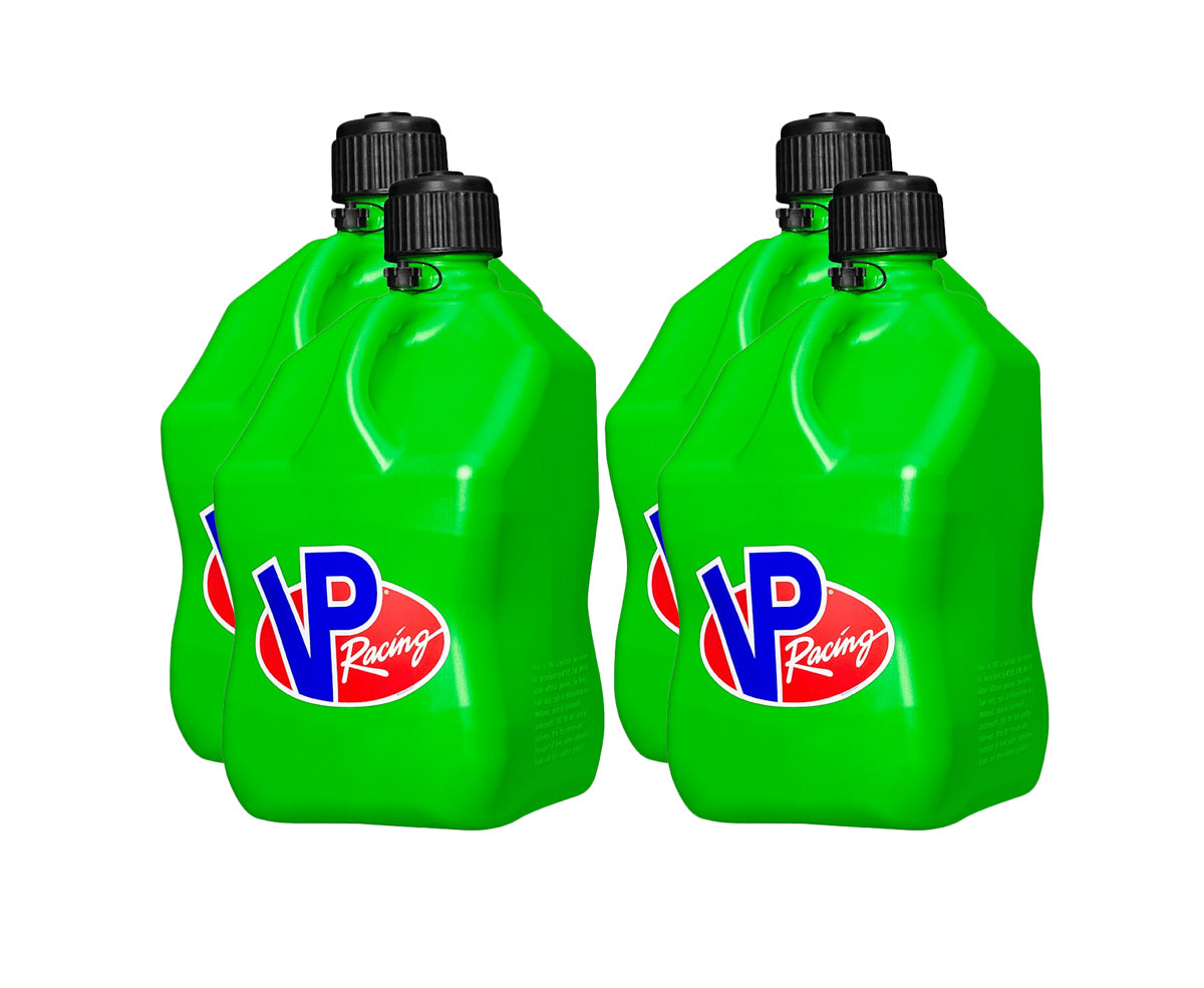 Vp Racing VPF3562-CA-CASE Motorsports Jug 5.5 Gal Green Square (Case 4)
