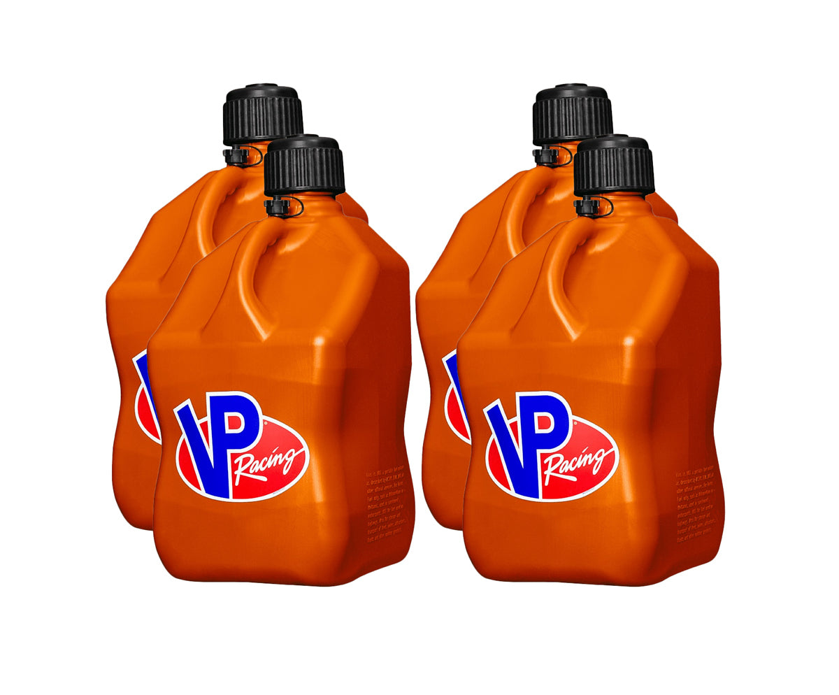Vp Racing VPF3572-CA-CASE Motorsports Jug 5.5 Gal Orange Square (Case 4)