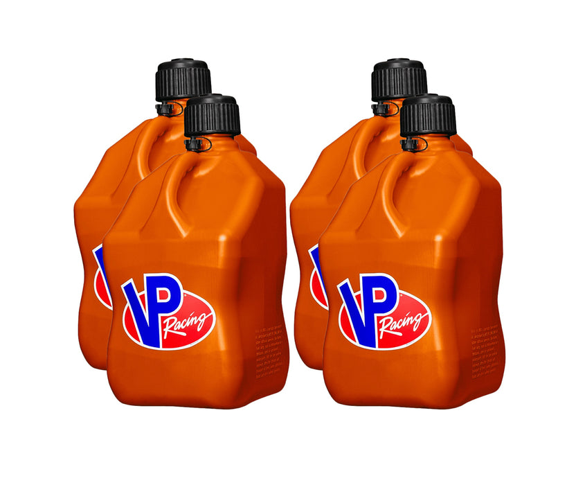 Vp Racing VPF3572-CA-CASE Motorsports Jug 5.5 Gal Orange Square (Case 4)
