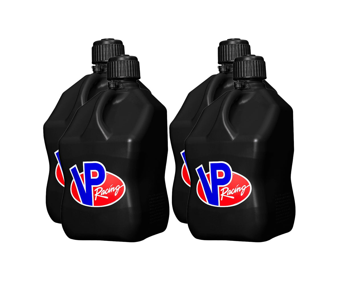 Vp Racing VPF3582-CA-CASE Motorsports Jug 5.5 Gal Black Square (Case 4)