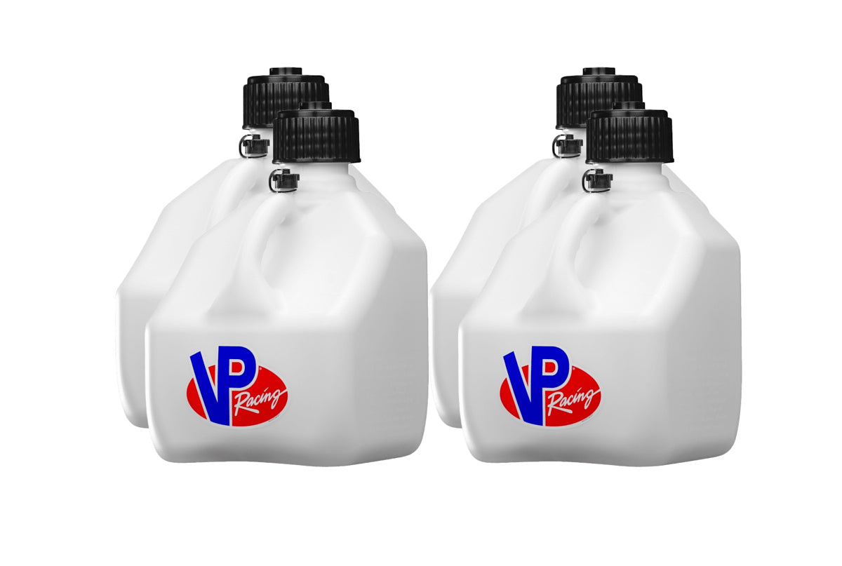 Vp Racing VPF4172-CA-CASE Motorsports Jug 3 Gal White Square (Case 4)