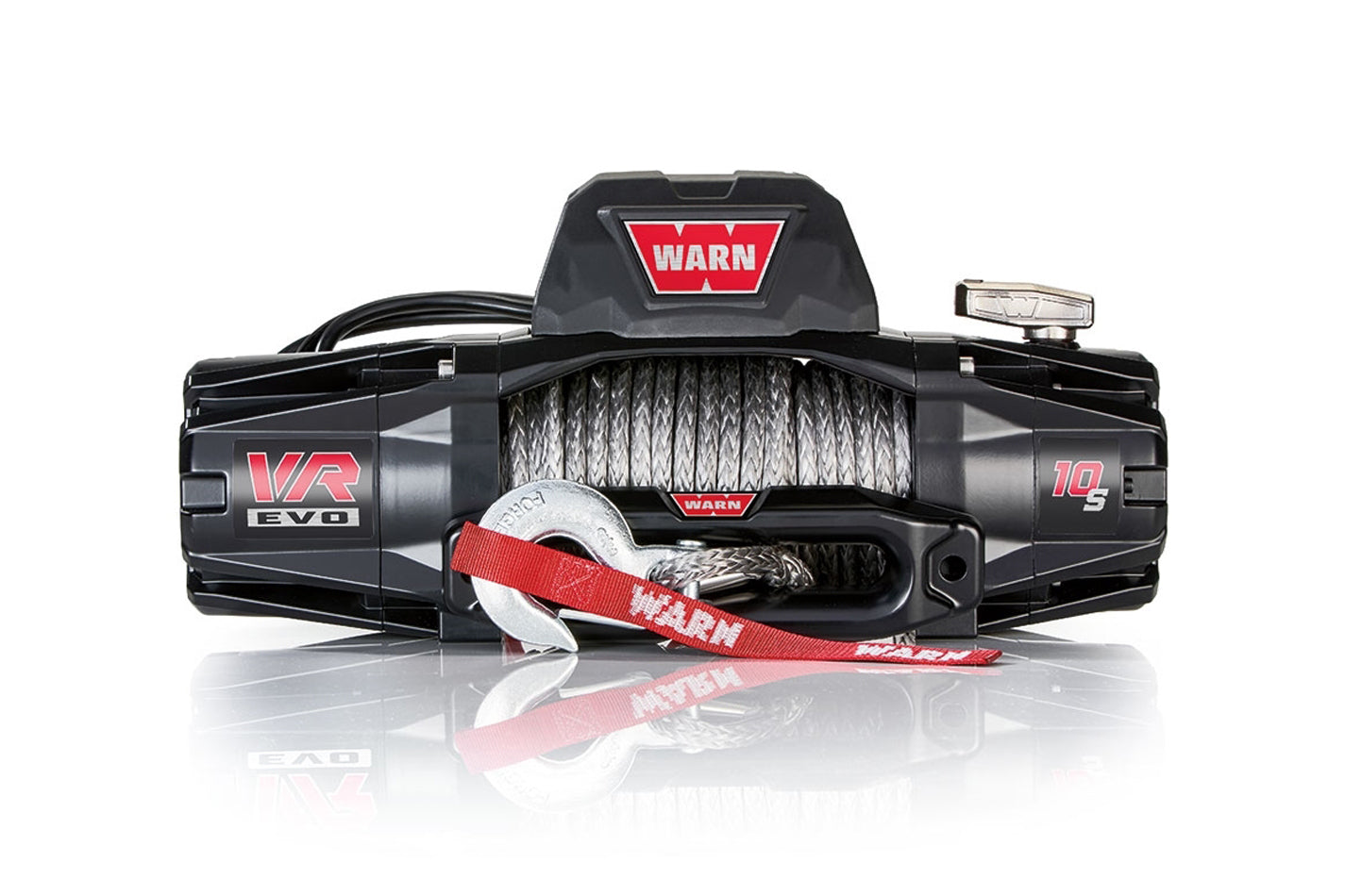 Warn WAR103253 VR EVO 10-S Winch 10000# Synthetic Rope