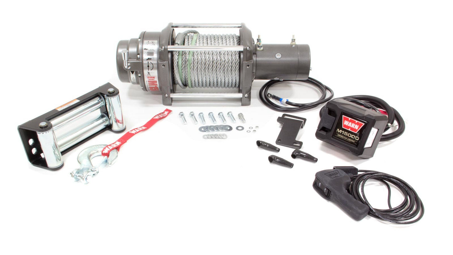 Warn WAR47801 M15000 Winch w/Roller Fairlead