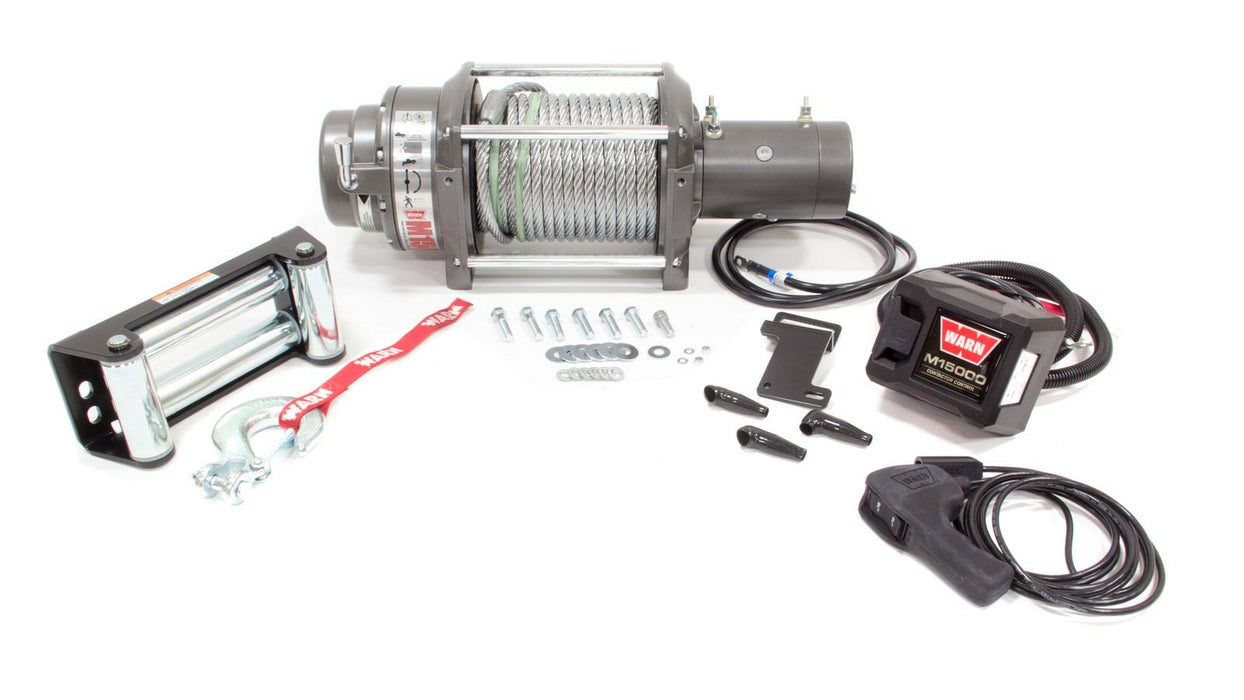 Warn WAR47801 M15000 Winch w/Roller Fairlead