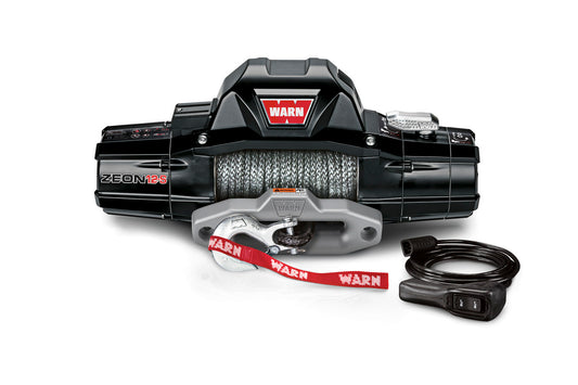 Warn WAR95950 Zeon 12-S 12000lb Winch w/Synthetic Rope