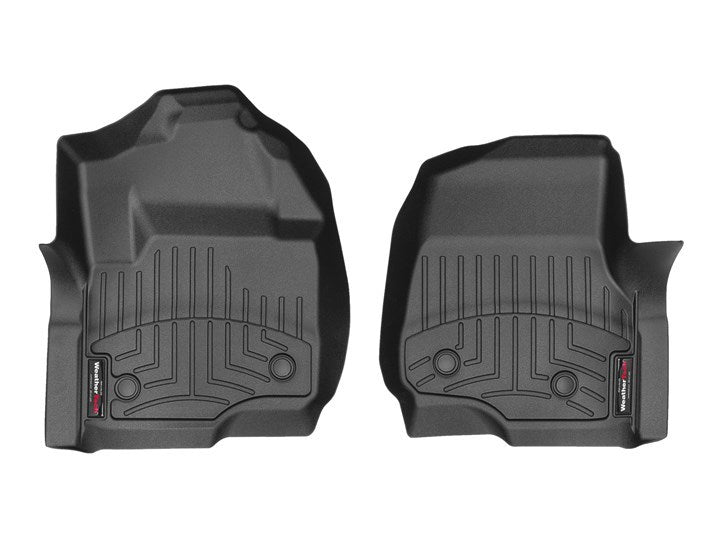 Weathertech WEA4410511V 17- Ford F250 Front Floor Liners Black