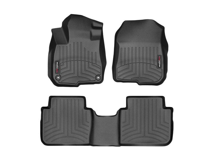 Weathertech WEA441110-1-2 Black Front and Rear Flo orliners Honda CR-V 2017