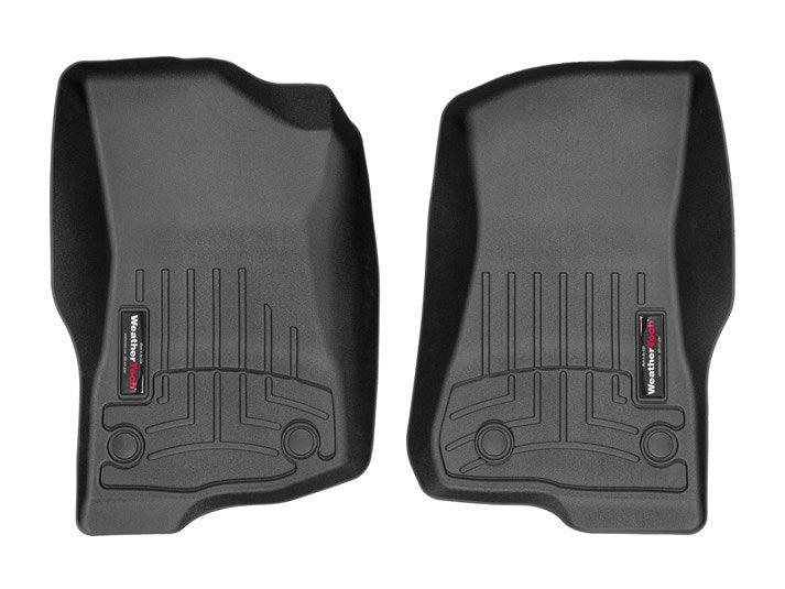 Weathertech WEA4413131 18- Jeep JL Front Floor Liners Black
