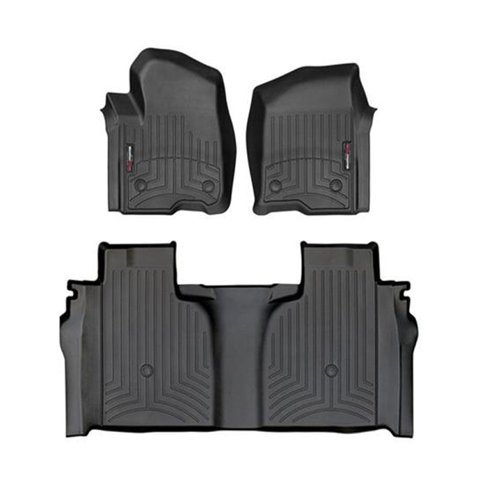 Weathertech WEA441436-1-2 Black Front and rear Flo orliners