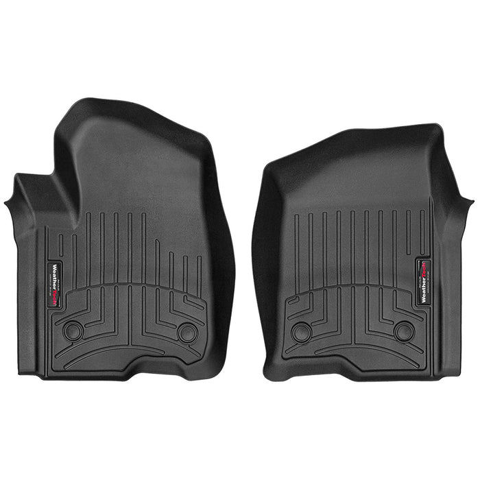 Weathertech WEA4414361 19- GM P/U Front Floor Liners Black Crew Cab