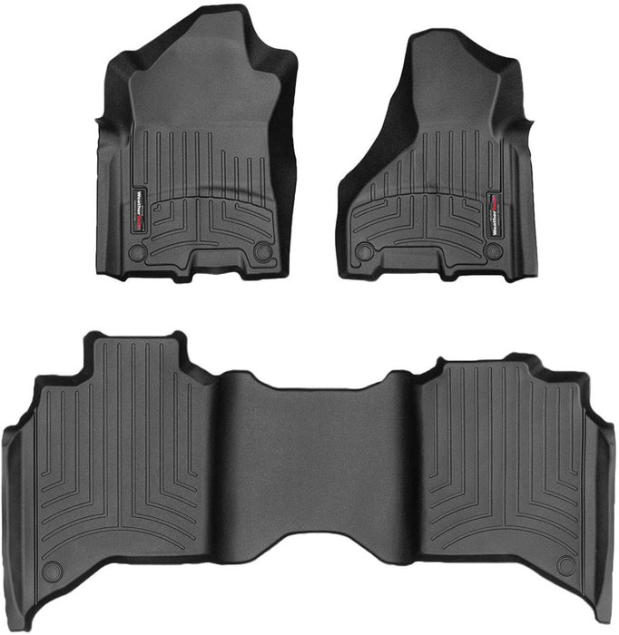 Weathertech WEA441545-1-2 Front and Rear Floorline rs