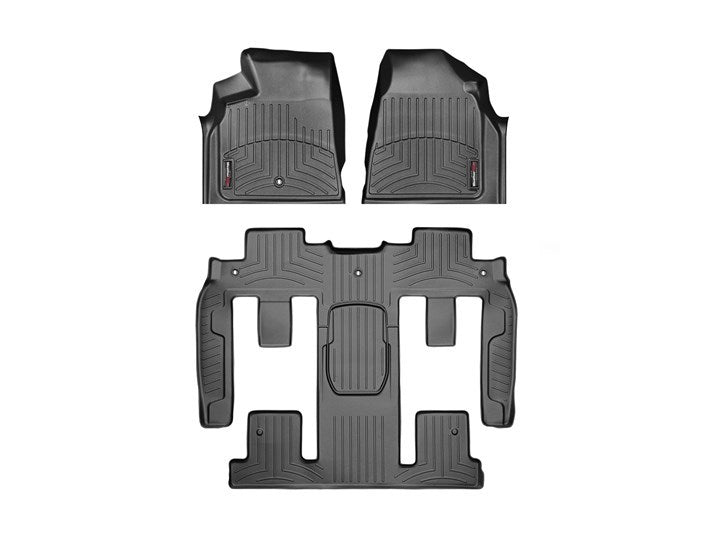 Weathertech WEA442511-449423 Black Front and rear Flo orliners Buick Enclave 2