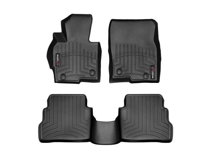 Weathertech WEA44419-1-2 13- Mazda CX-5 Front & Rear Floorliners Black
