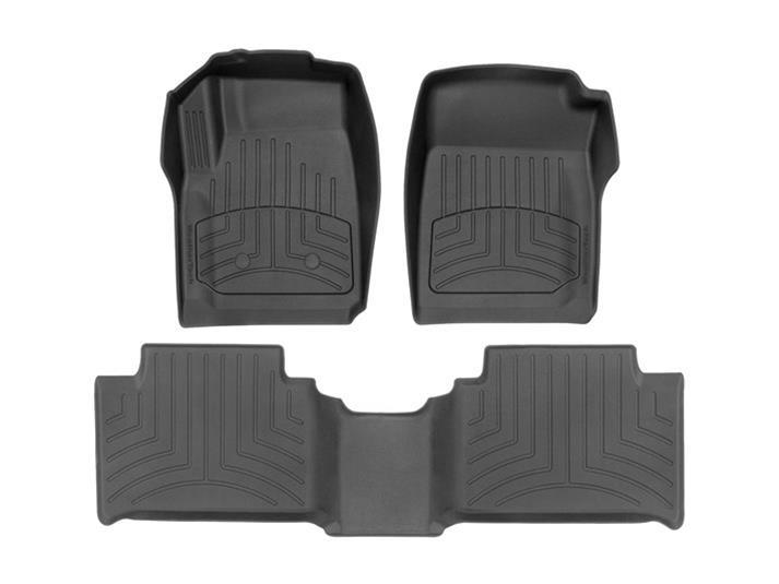 Weathertech WEA44751-1-2IM Black Front and Rear Floorliners