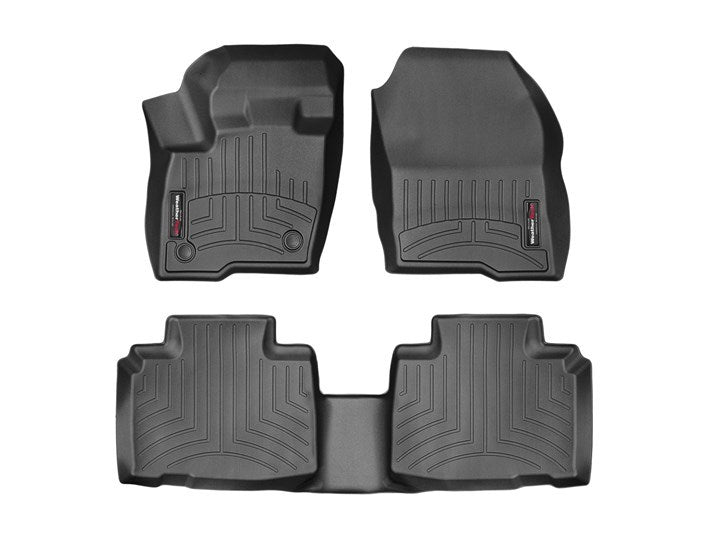 Weathertech WEA44815-1-2 15-16 Ford Edge Front & Rear Floor Liners Black