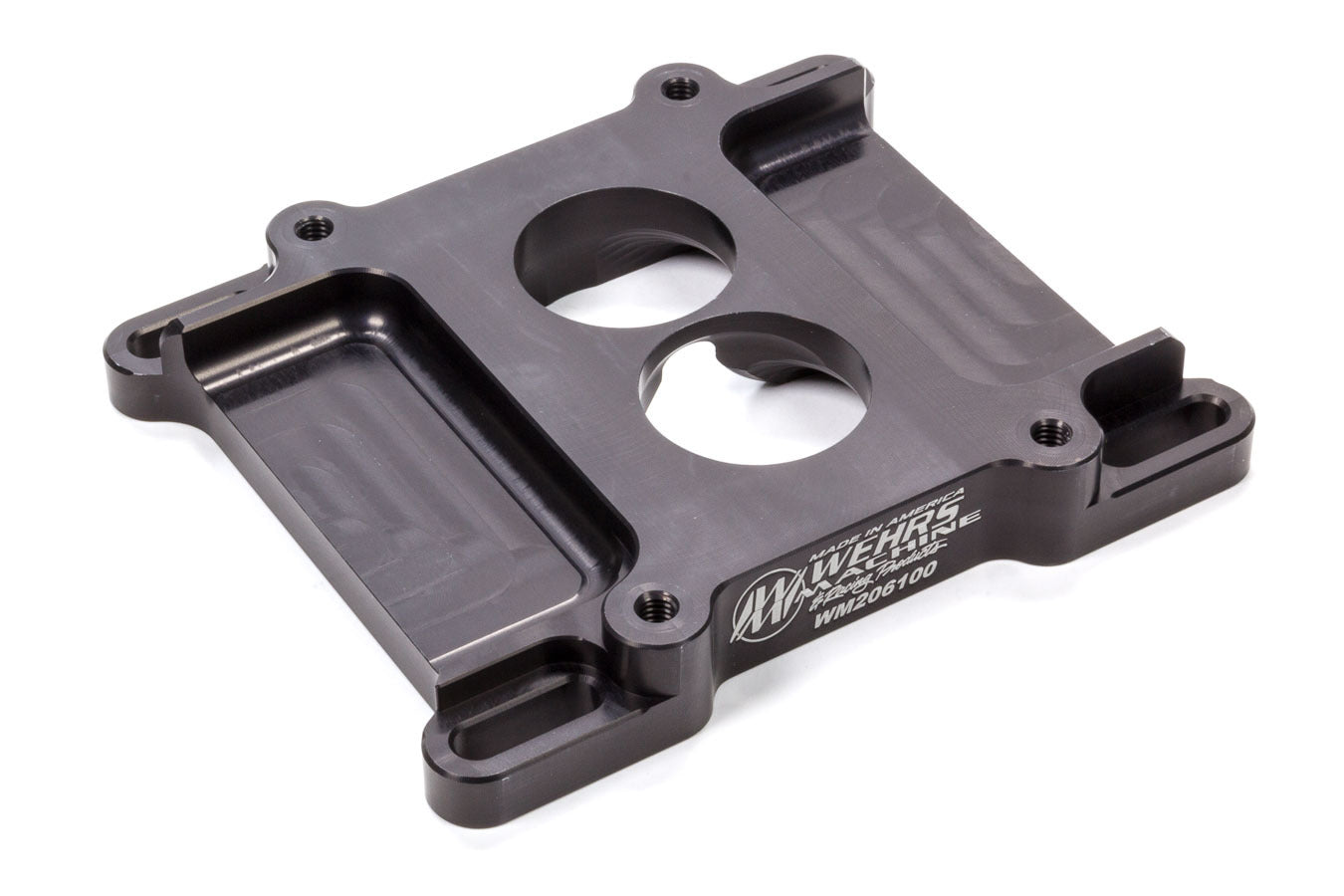Wehrs Machine WEHWM206100 Carb Adapter Alum 4412 to 4150 Slider 1in Tall