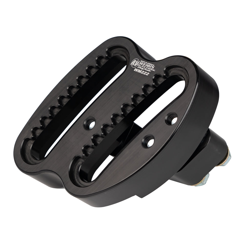 Wehrs Machine WEHWM222 Panhard Mount Alum 2x2 Double Radius Climber