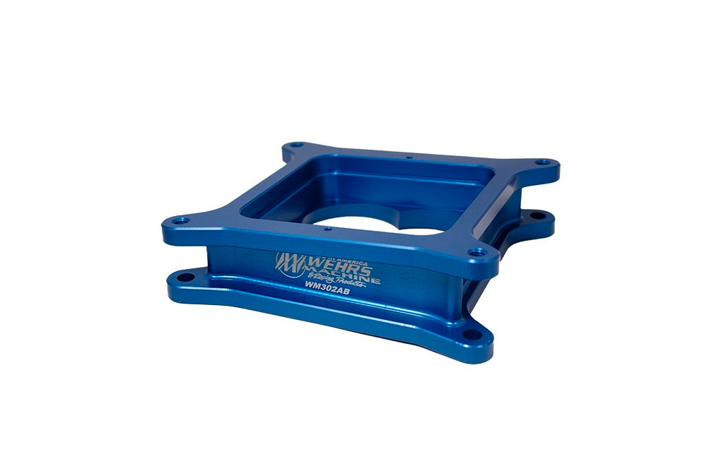 Wehrs Machine WEHWM302AB Carb Spacer Tuning Sys Angled