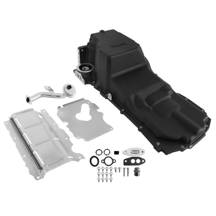 Weiand WEI302-24BK Oil Pan 4WD/Truck GM LT Swap - Black
