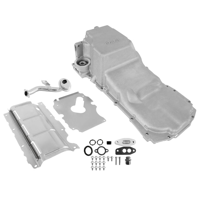 Weiand WEI302-24 Oil Pan 4WD/Truck GM LT Swap - Natural