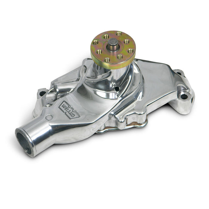 Weiand WEI9208P SBC Action Plus W/P - Short- Polished