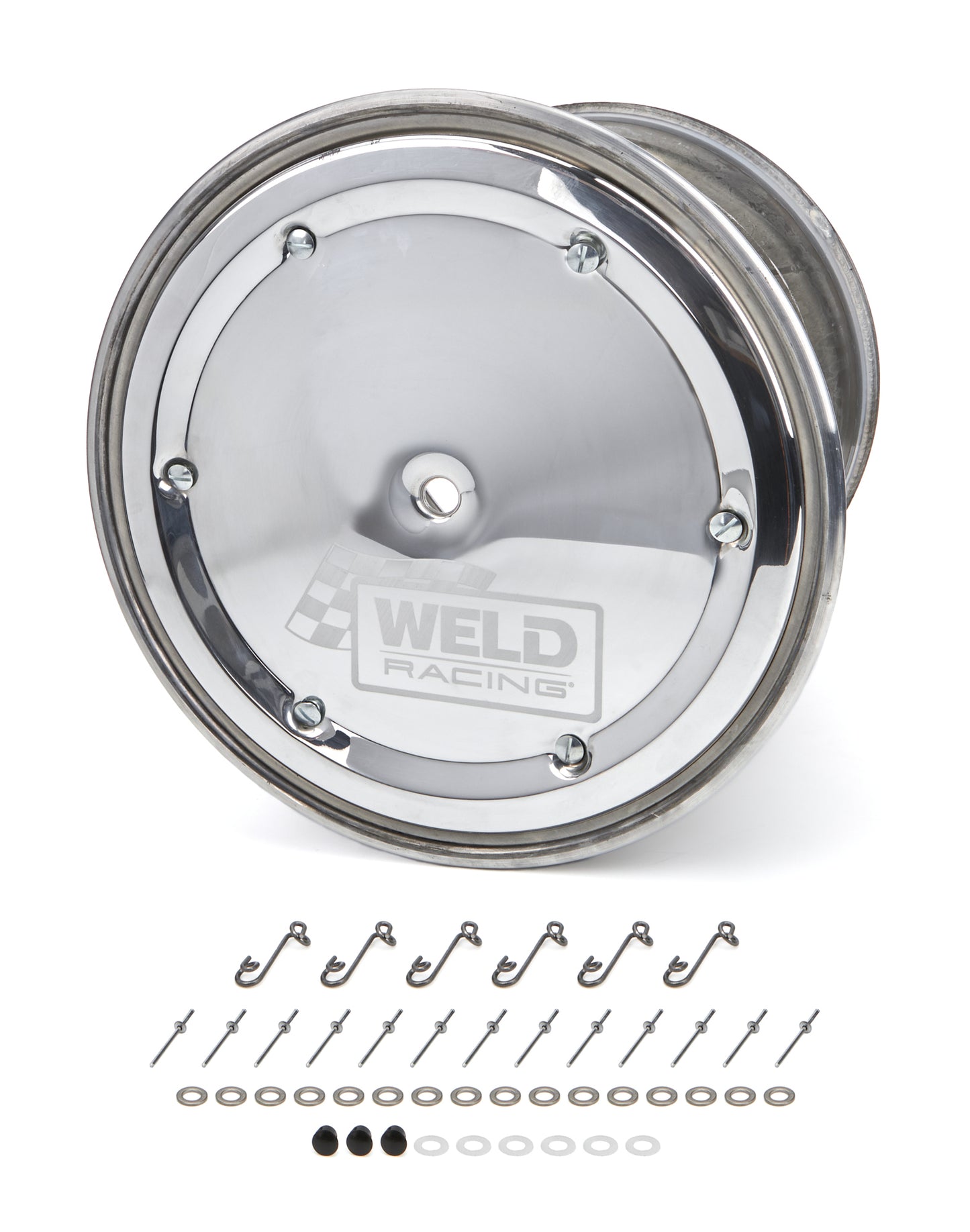 Weld Racing WEL559-5465-6 15x14 Wide 5 XL 5in BS w/Inner B/L & Outer Cvr